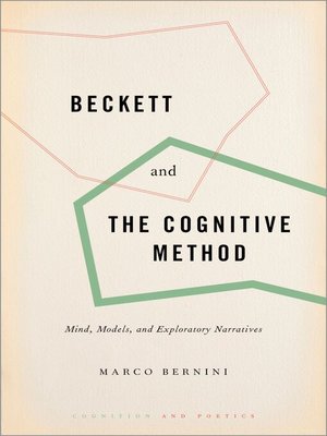 cover image of Beckett and the Cognitive Method